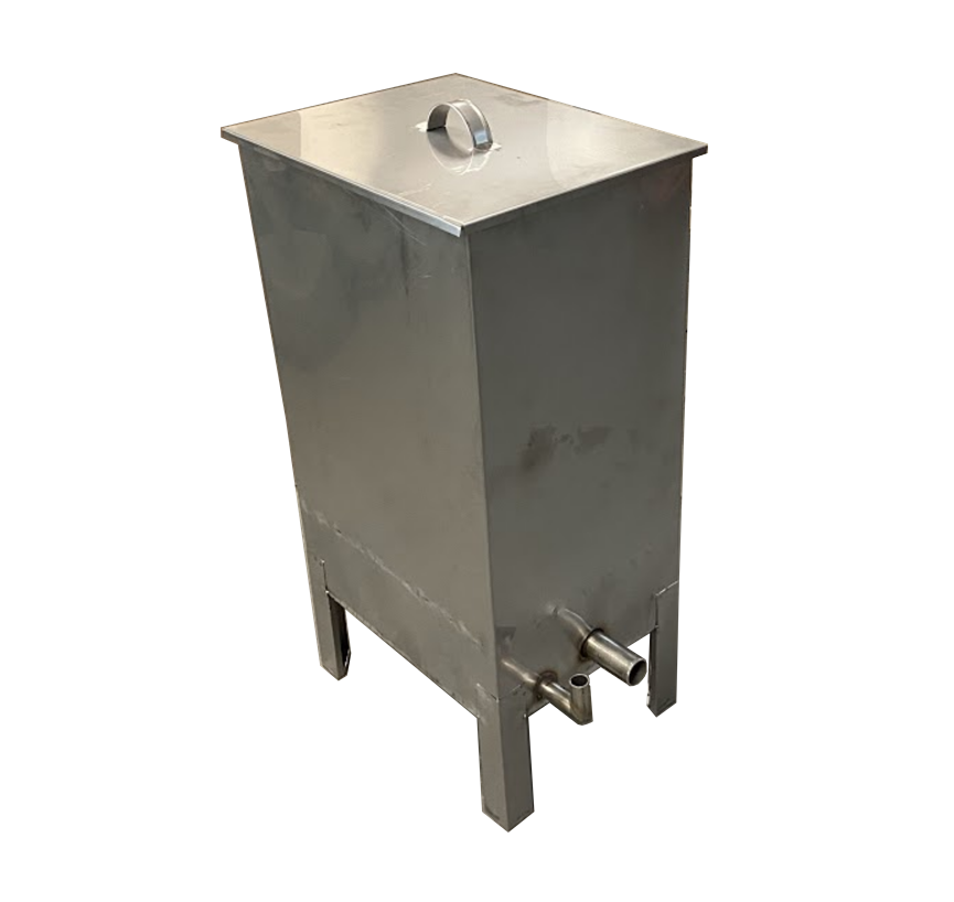 Gas-powered steam wax melter