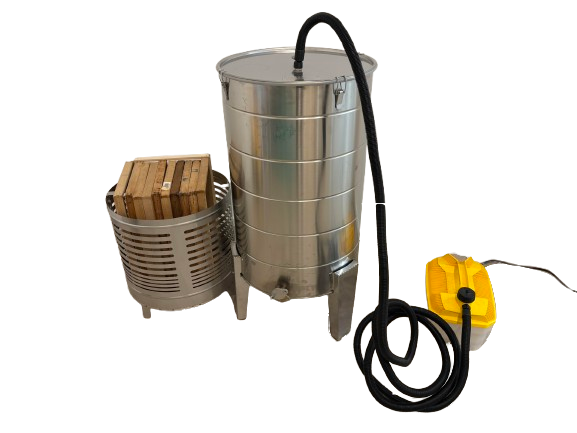 Electric steam wax melter